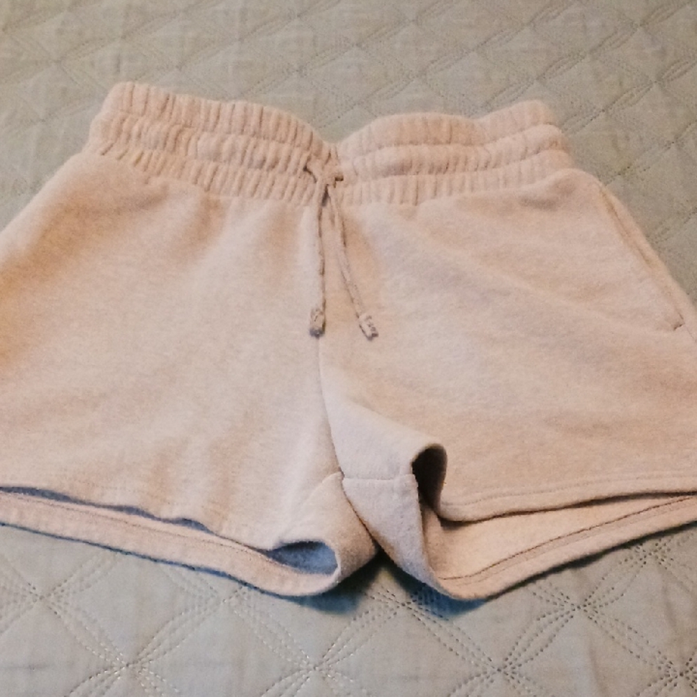 Wild Fable Grey Athletic Shorts, Elastic Waist, Size S.
